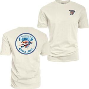 Blue 84 Nba Unisex-Adult Nba  T-Shirt Ringspun Frontback Ivory 2 Sided